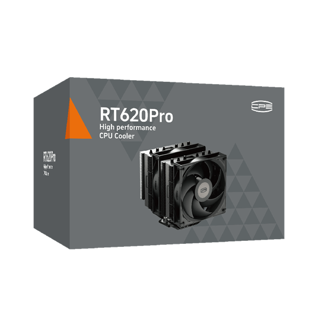 Система охлаждения PCCooler RT620Pro BK [120 x 120 мм, 2200 об/мин, 34.9 дБ, 4 pin]