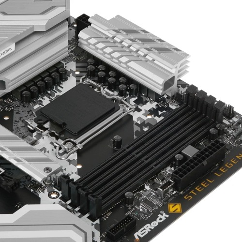 Материнская плата ASRock Z690 STEEL LEGEND [LGA 1700, Intel Z690, 4xDDR 4, 3xM.2, 3xPCI-E x16, Standard-ATX]