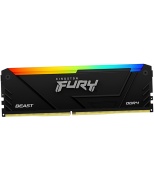 Оперативная память Kingston Fury Beast RGB (KF432C16BB12A/16) [16 ГБ DDR 4, 3200 МГц, 1.35 В, подсветка]