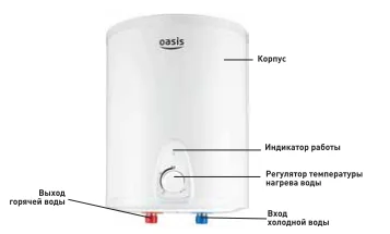 Водонагреватель Oasis LN-15 