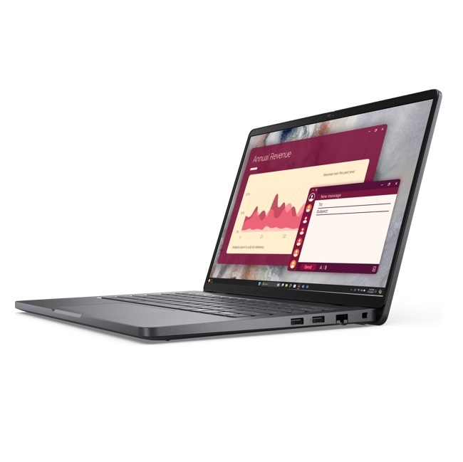 Ноутбук Dell Pro 14 (210-BQHF) [14", Core Ultra 5 235U, 16 ГБ ОЗУ, 512 ГБ SSD, Intel Graphics, Windows 11 Pro]