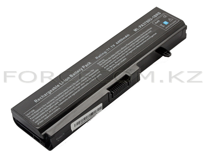 Аккумулятор для ноутбука Toshiba PA3780/ 10,8 В/ 4400 мАч, черный - купить по цене 5 070 тг. в интернет-магазине Forcecom.kz