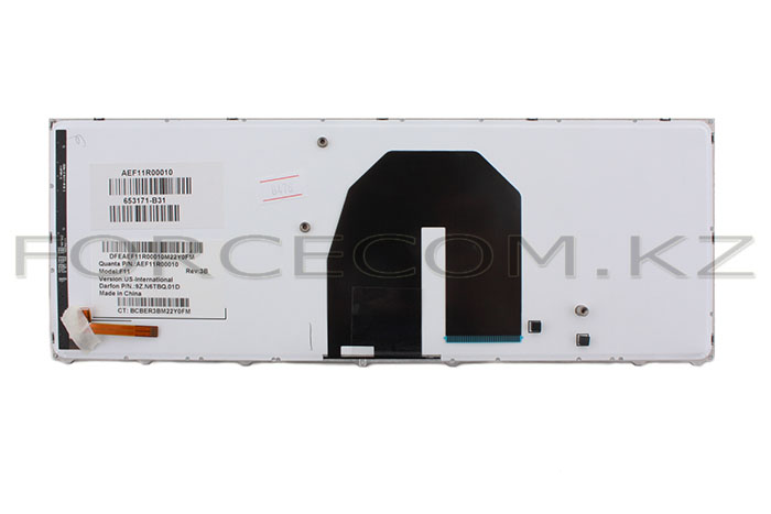Клавиатура для ноутбука HP ProBook 5330/ 5330M, ENG, подсветка, серебристая