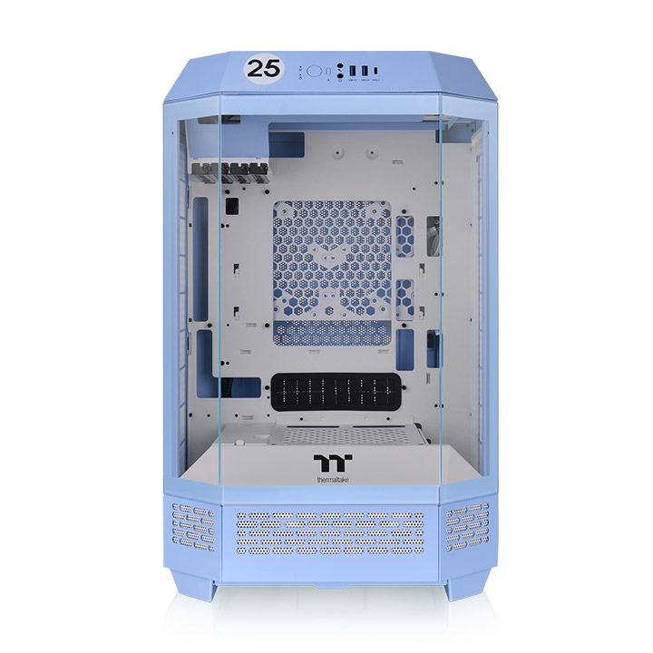 Корпус Thermaltake The Tower 300 Hydrangea Blue (CA-1Y4-00SFWN-00) [Mini Tower, 2x 140 мм, синий]