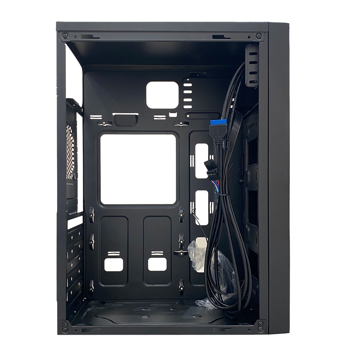 Корпус Nomad NMD-C6016 [Midi Tower, Черный]