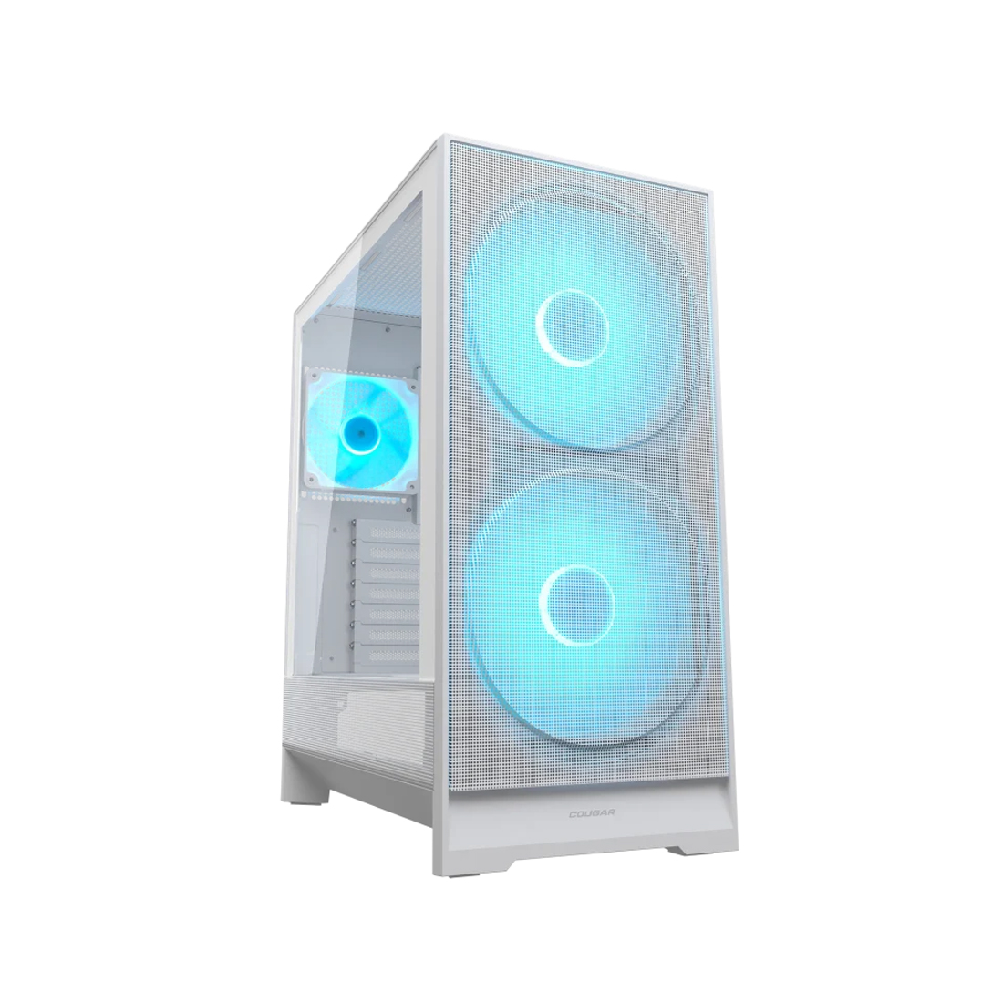 Корпус Cougar Airface 180 (385VA40.0002) [Midi Tower, 2 x 180 мм / 1 x 120 мм, белый]