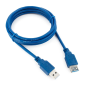 Кабель-удлинитель Cablexpert CCP-USB3-AMAF-6, AM/AF, USB 3.0, 1.8м, синий