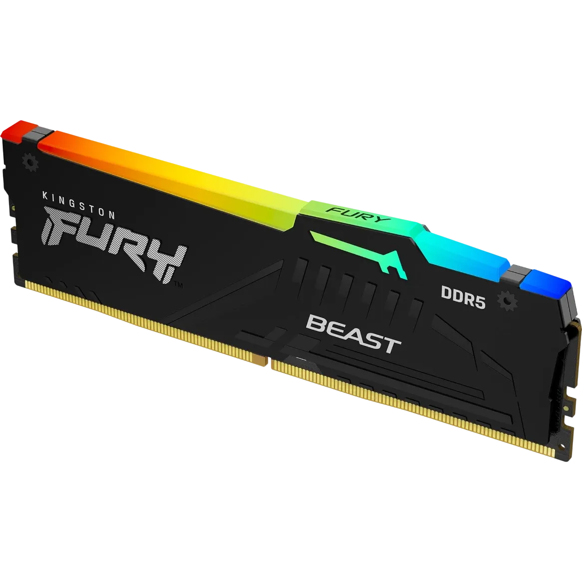 Оперативная память Kingston Fury Beast RGB (KF560C36BBE2A-32) [32 ГБ, DDR 5, 6000 МГц, 1.35 В, подсветка]