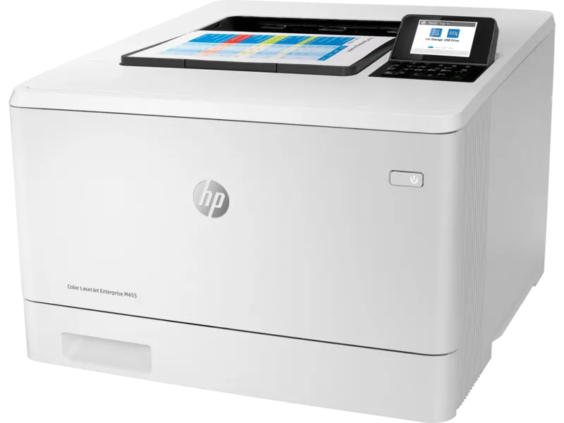 Принтер HP Color LaserJet Ent M455dn (3PZ95A) [A4, лазерный, цветной, 600 x 600 DPI, Дуплекс, Ethernet (RJ-45), USB]