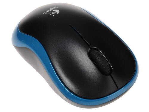 Мышь Logitech M185 Wireless [беспроводная, светодиодная, 1000 DPI]