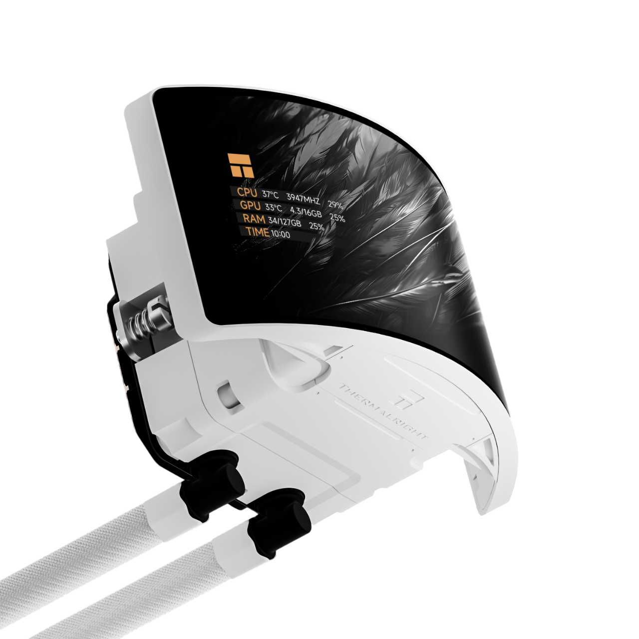 Система охлаждения Thermalright Rainbow Vision 360 Turbo ARGB WHITE (TL-K12-X28-R9) [120 мм, 3000 об/мин, 44.7 дБА, 4 pin]