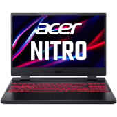Ноутбук Acer Nitro 5 AN515-58 (NH.QMZER.003) [15.6" Full HD, Core i5-12450H, 8 ГБ ОЗУ, 512 ГБ SSD, RTX 2050, DOS]