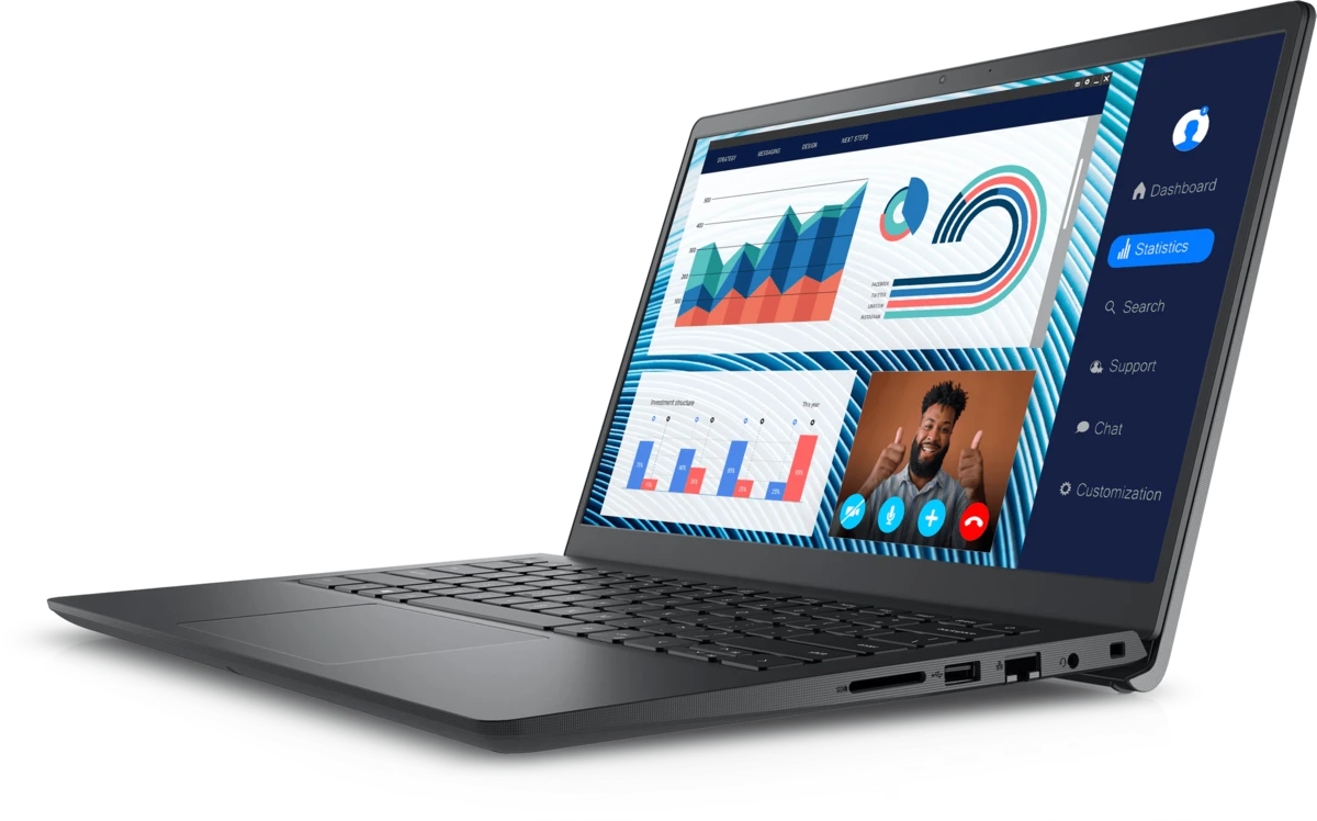 Ноутбук Dell Vostro 3420 (210-BDZW-3) [14" Full HD, Core i3 1215U, 8 ГБ ОЗУ, 256 ГБ SSD, Windows 11 Pro]