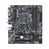 Материнская плата Gigabyte B450M DS3H WIFI [AM4, AMD B450, 4xDDR 4, 1xM.2, 2xPCI-E x16, Micro-ATX]