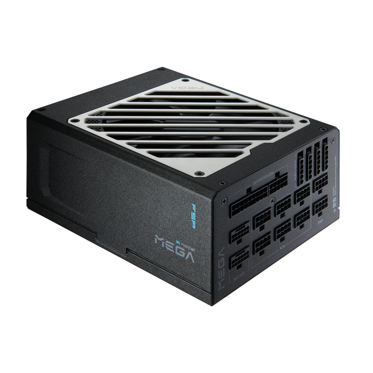 Блок питания FSP MEGA TI 1350W (MEGA-1350TI) [1350 Вт, 80 PLUS Titanium, 10x SATA, 2 x 16 pin (12VHPWR), 6 x 6+2 pin PCIe, 2x 4+4 pin CPU, ATX]