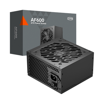 Блок питания PCCooler P1-AF600-N1H, 600W, 80+, Non Modular, ATX, FAN 120mm, Черный, P1-AF600-N1H