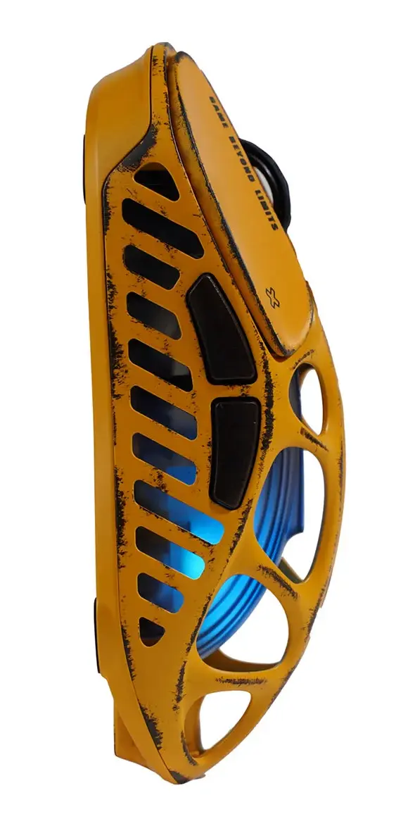 Мышь Gravastar Mercury X Pro 8K [беспроводная, светодиодная, 32000 DPI, 8000 Гц подсветка, Желтый]