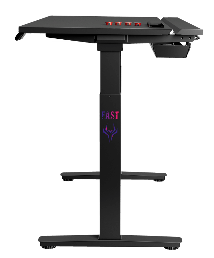 Компьютерный стол 1STPLAYER F.A.S.T (FAST-1470-RGB-BK) 