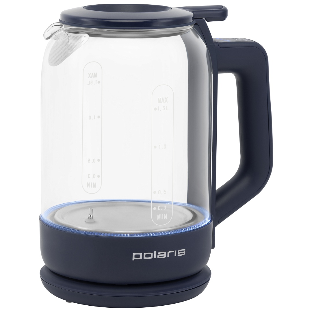 Электрочайник Polaris PWK 1720CGLD WIFI IQ Home Синий - купить по цене 36 360 тг. в интернет-магазине Forcecom.kz