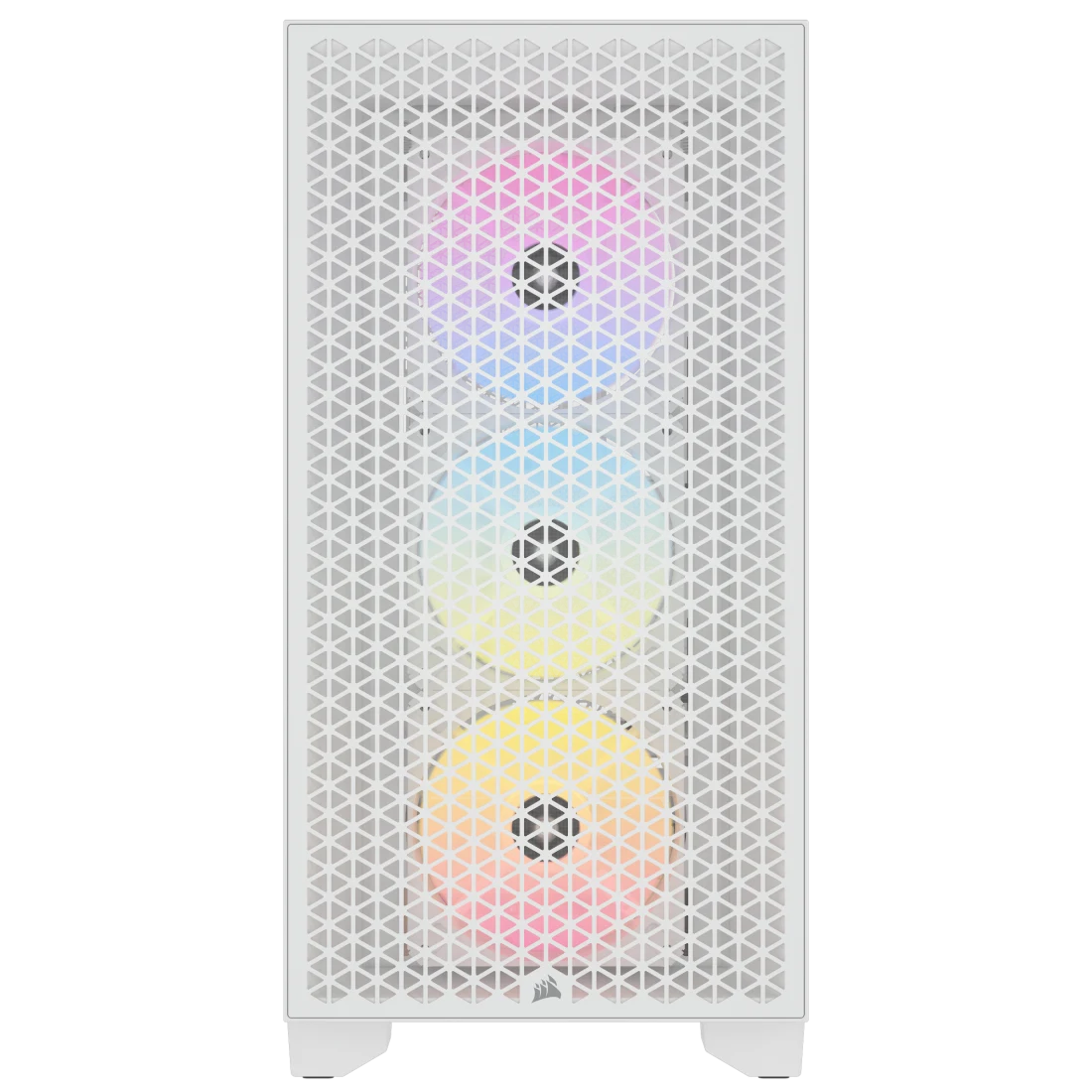 Корпус Corsair 3000D RGB (CC-9011256-WW) [Midi Tower, 3 x 120 мм RGB, белый]