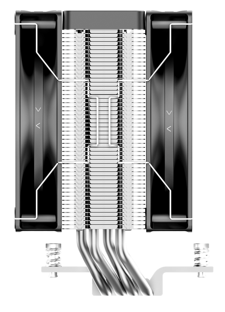 Система охлаждения Ocypus Delta A40 Elite BK Dual Fan [120 x 120 мм, 2000 об/мин, 29 дБ, 4 pin]