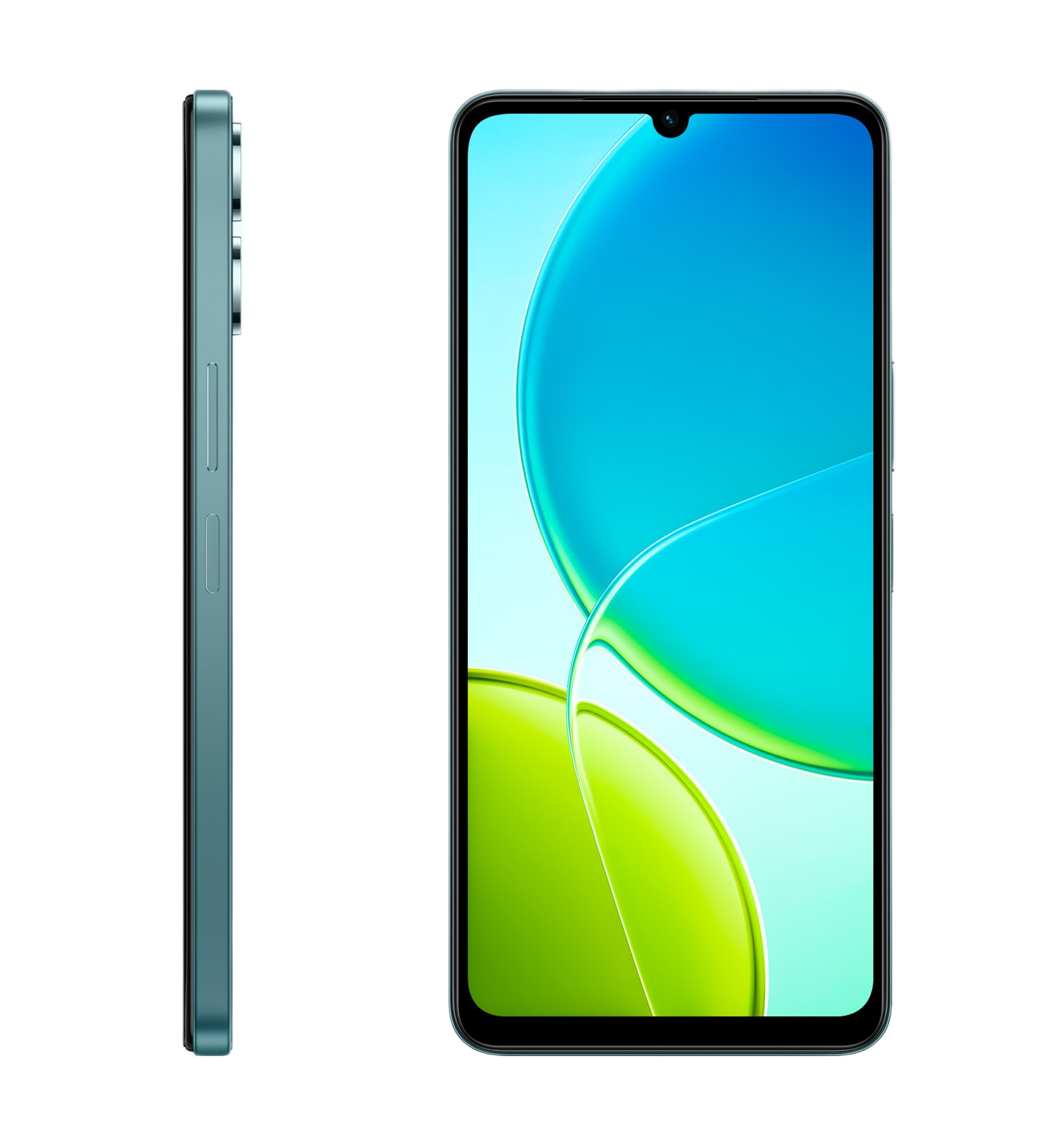 Смартфон Vivo Y04 [6,74 дюйма, 64 ГБ, 4 ГБ, Зеленый]