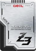 SSD-накопитель Geil ZENITH Z3 Series (GZ25Z3-512GP) [512 ГБ, 2.5", SATA III, 520/470 МБ/с]