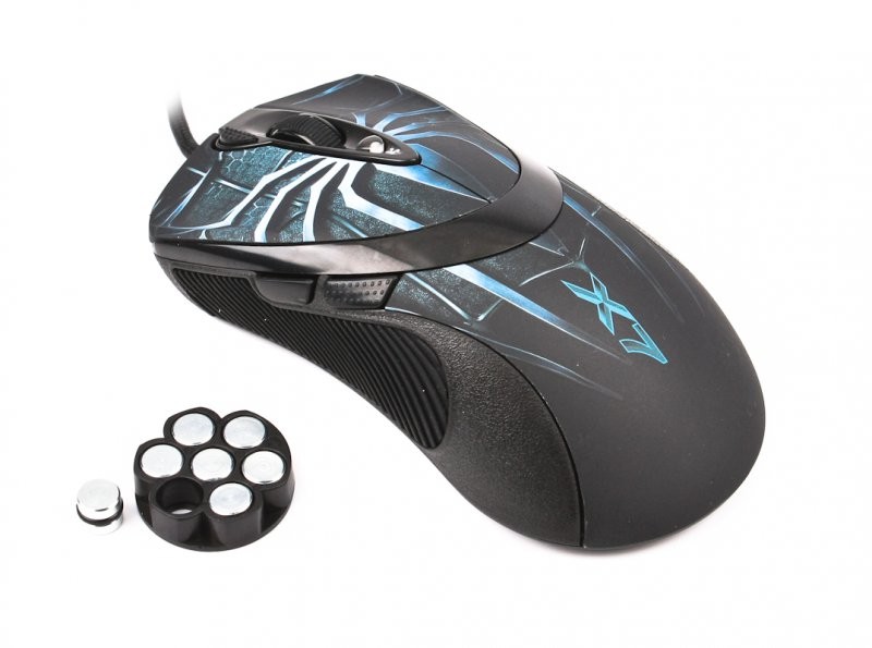 Игровая A4tech X7 XL-747H [проводная, лазерная, 3600 DPI, 1000 Гц]