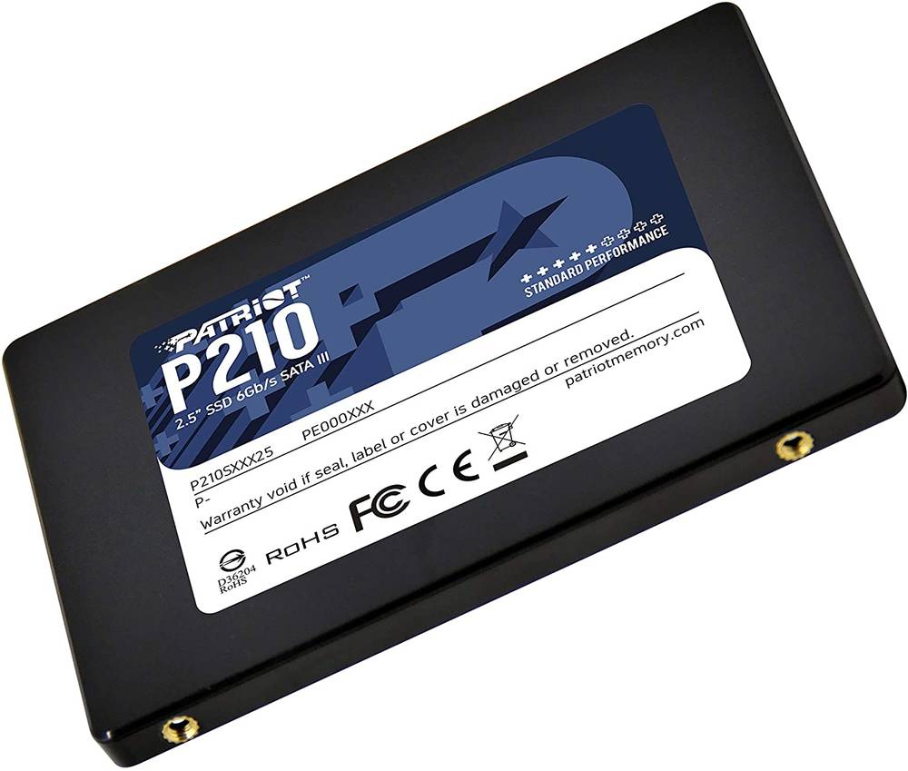 Твердотельный накопитель SSD, 128 GB, Patriot P210 P210S128G25, SATA III 
