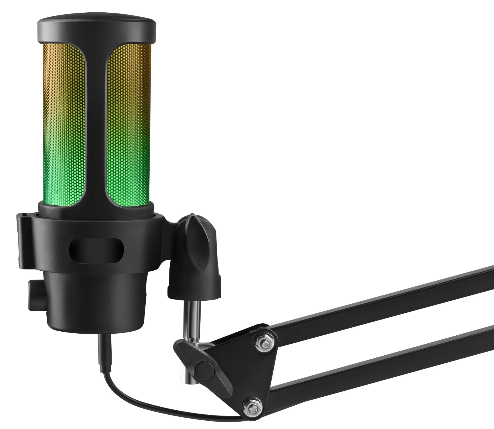 Микрофон  Defender Space GMC 550 Microphone USB, RGB, стойка, 1.80m (64655)