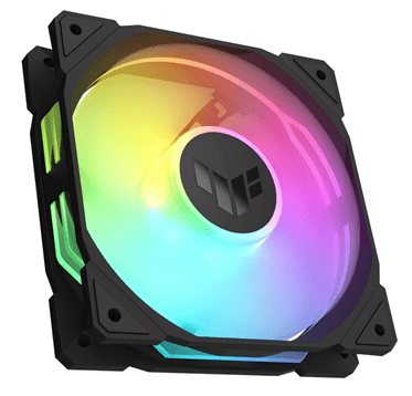 Вентилятор для корпуса ASUS TUF GAMING TR120 FAN ARGB BLACK 3IN1 120x120x28 AuraSync TR120-1/BK/3 IN