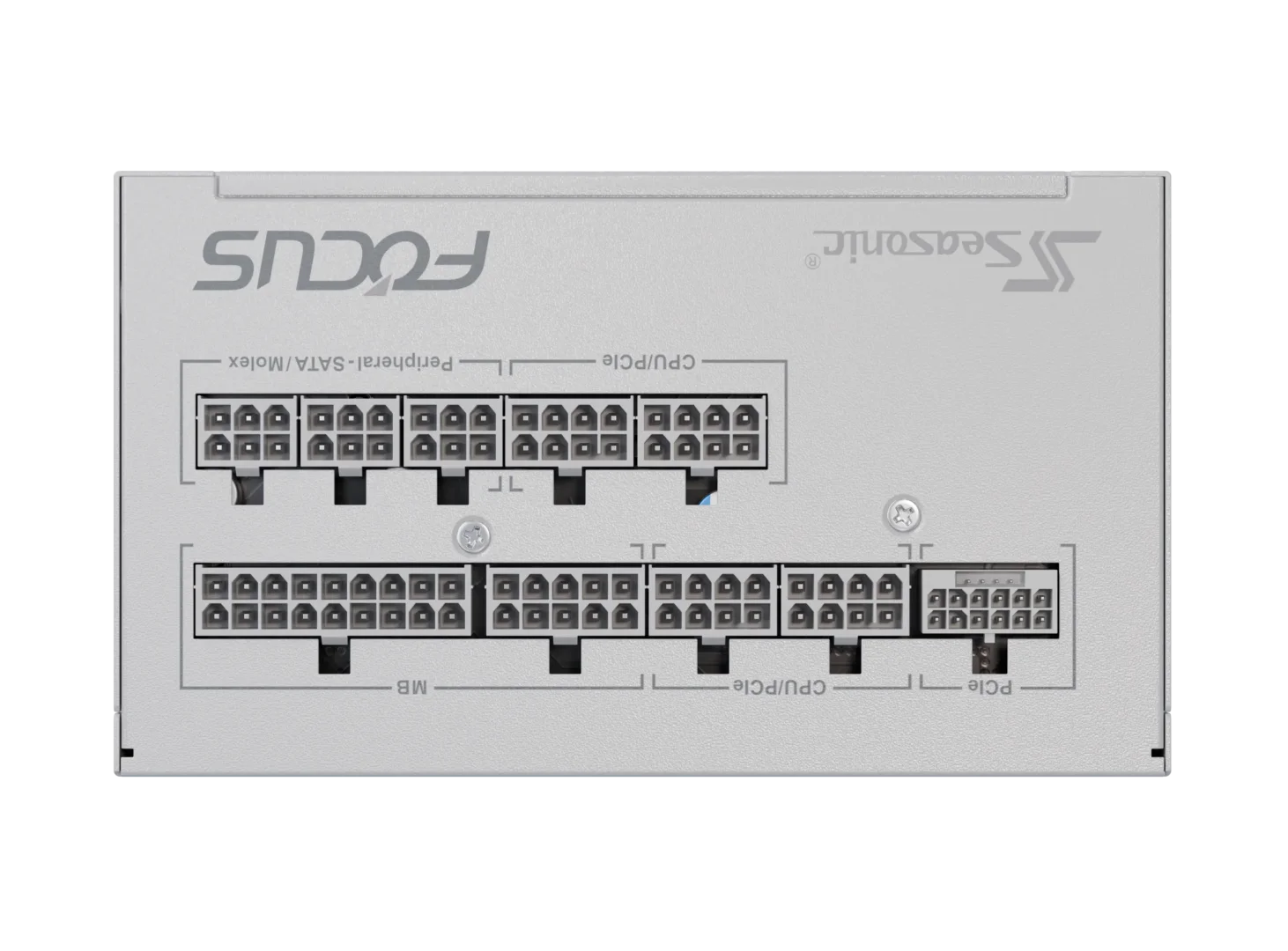 Блок питания Seasonic Focus GX-750 White (SRP-FGX751-A5A32SF) [750 Вт, 80 PLUS Gold, 10x SATA, 2 x 6+2 pin PCIe, 1x 4+4 pin CPU, ATX]