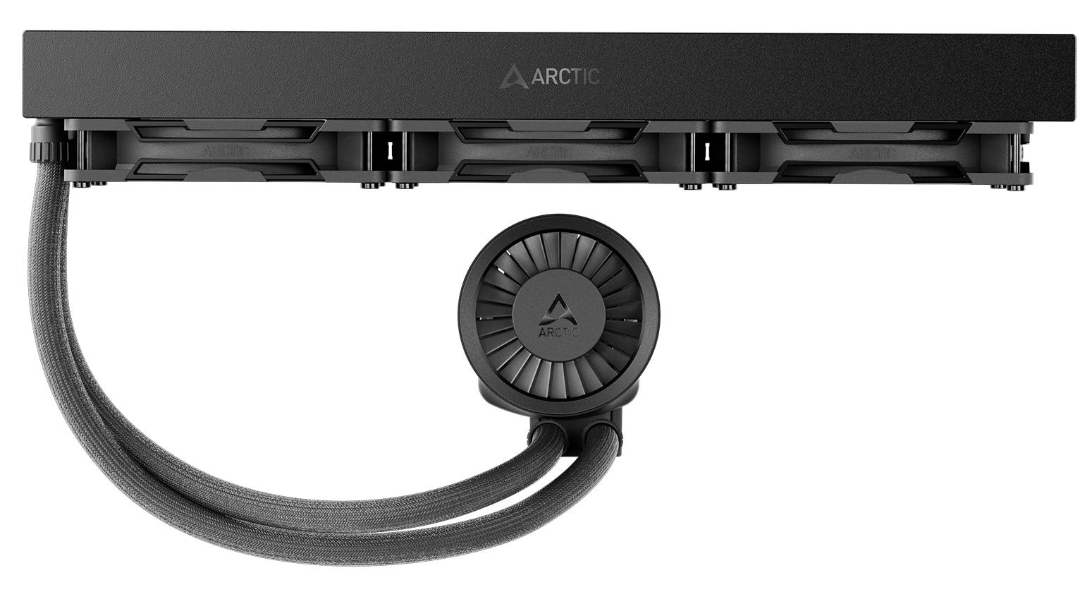 Водяное охлаждение процессора ARCTIC Liquid Freezer III Pro 420 Black Water Cooler for S1851/1700/AMD