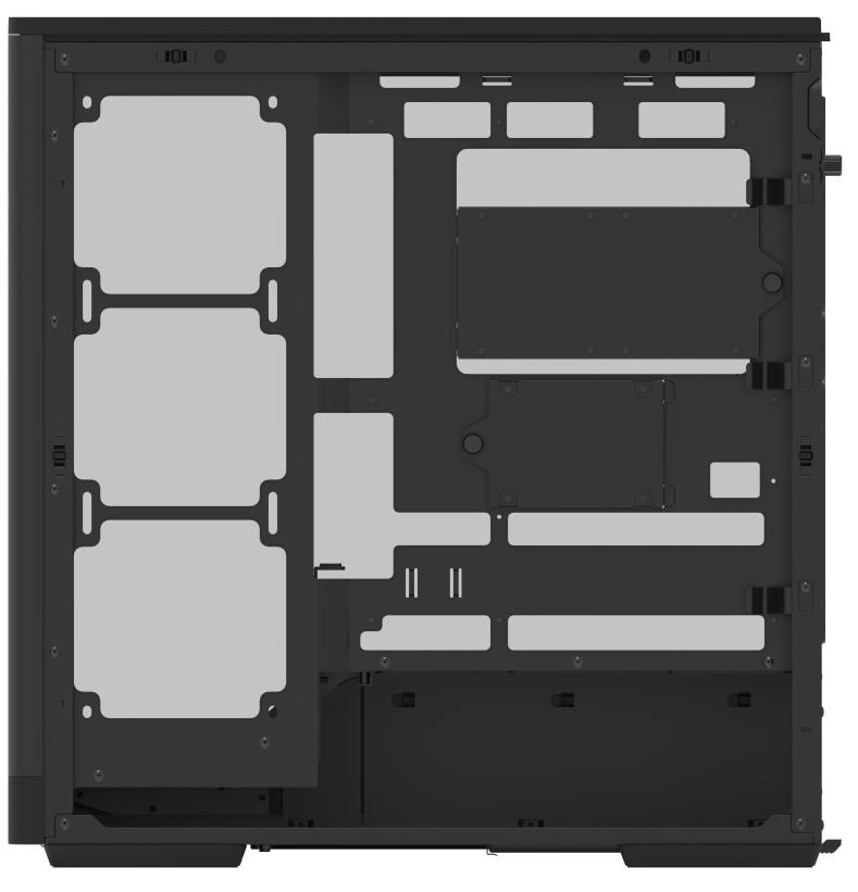 Корпус AeroCool D520A-BK-v1 (ACCM-DS05143.11) [Midi Tower, 4 x 120 мм APNX ARGB, черный]