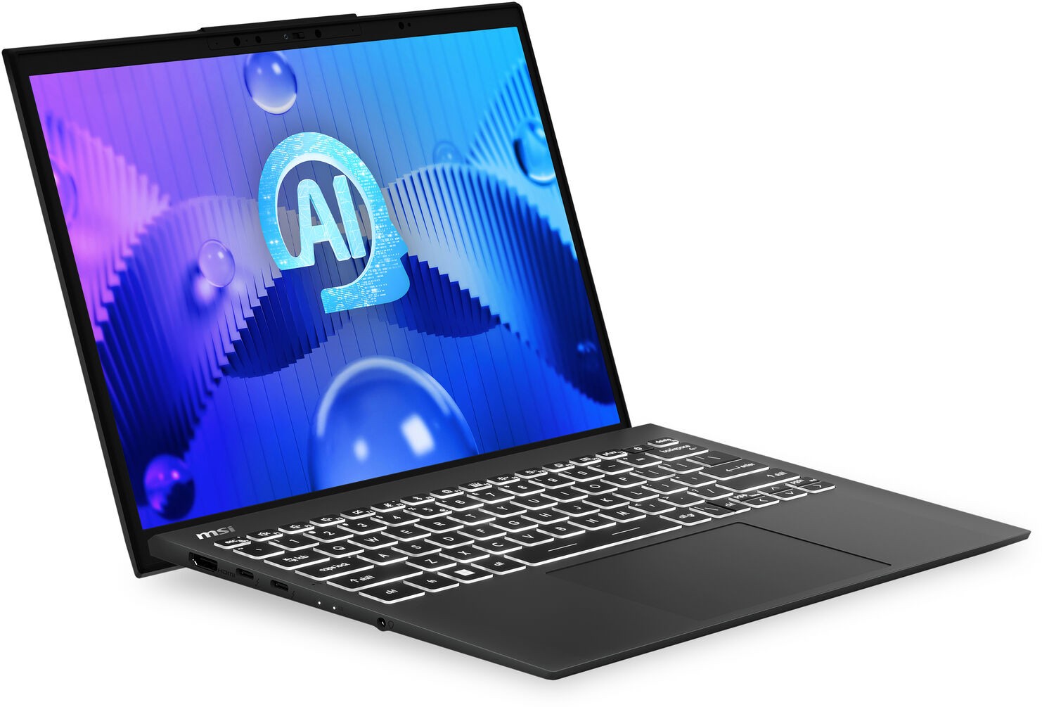 Ноутбук MSI Prestige 13 AI Evo (A1MG-256XKZ) [13.3", Ultra 5 125H, 16 ГБ ОЗУ, 512 ГБ SSD, DOS]