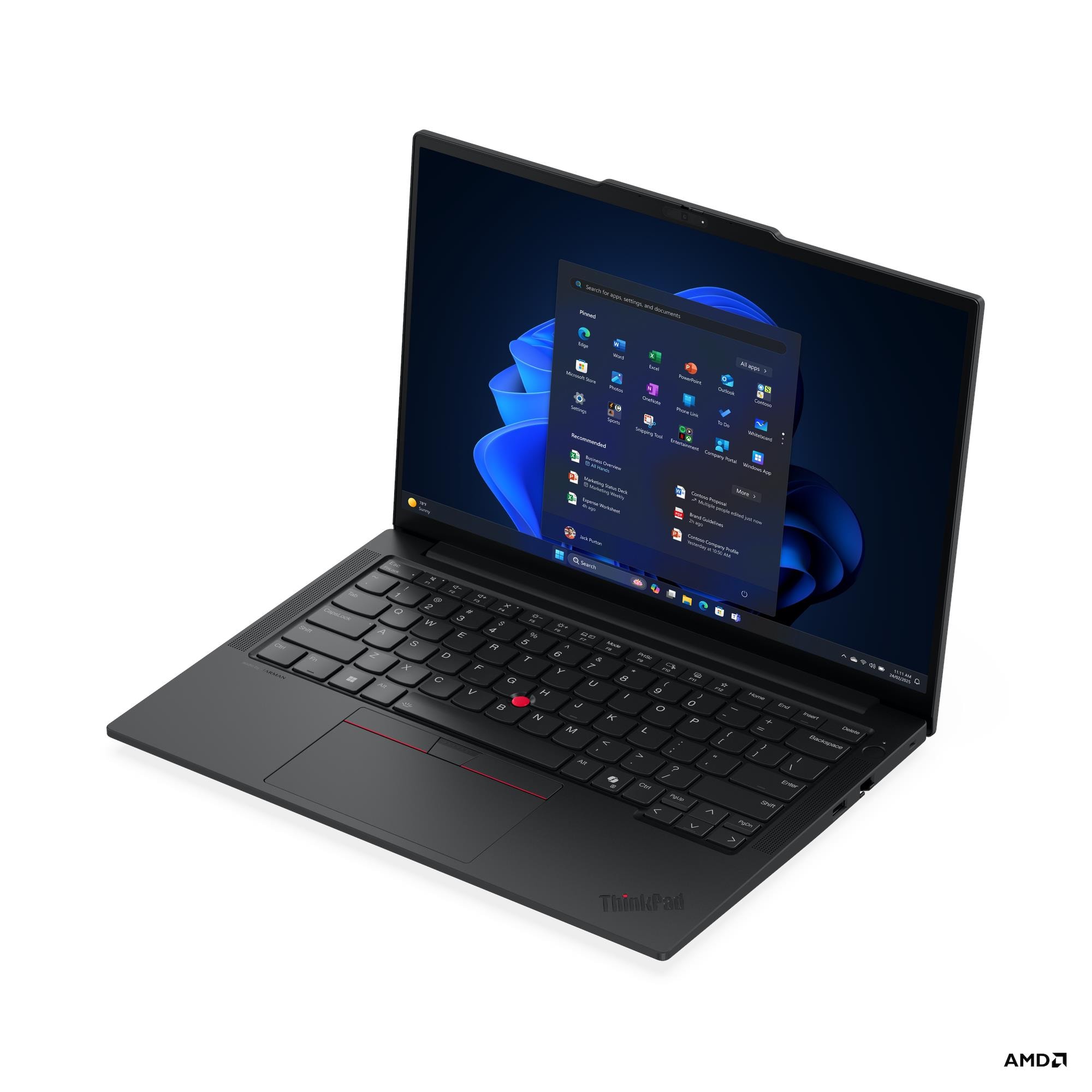 Ноутбук Lenovo ThinkPad E14 Gen 7 (21T00037FW) [14", Ryzen 7 250, 16 ГБ ОЗУ, 512 ГБ SSD, DOS]