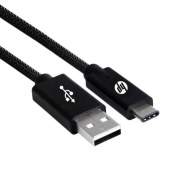 Кабель HP Pro USB-C to USB-A v2.0 [HP042GBBLK1TW], 1м/ black - купить по цене 1 690 тг. в интернет-магазине Forcecom.kz