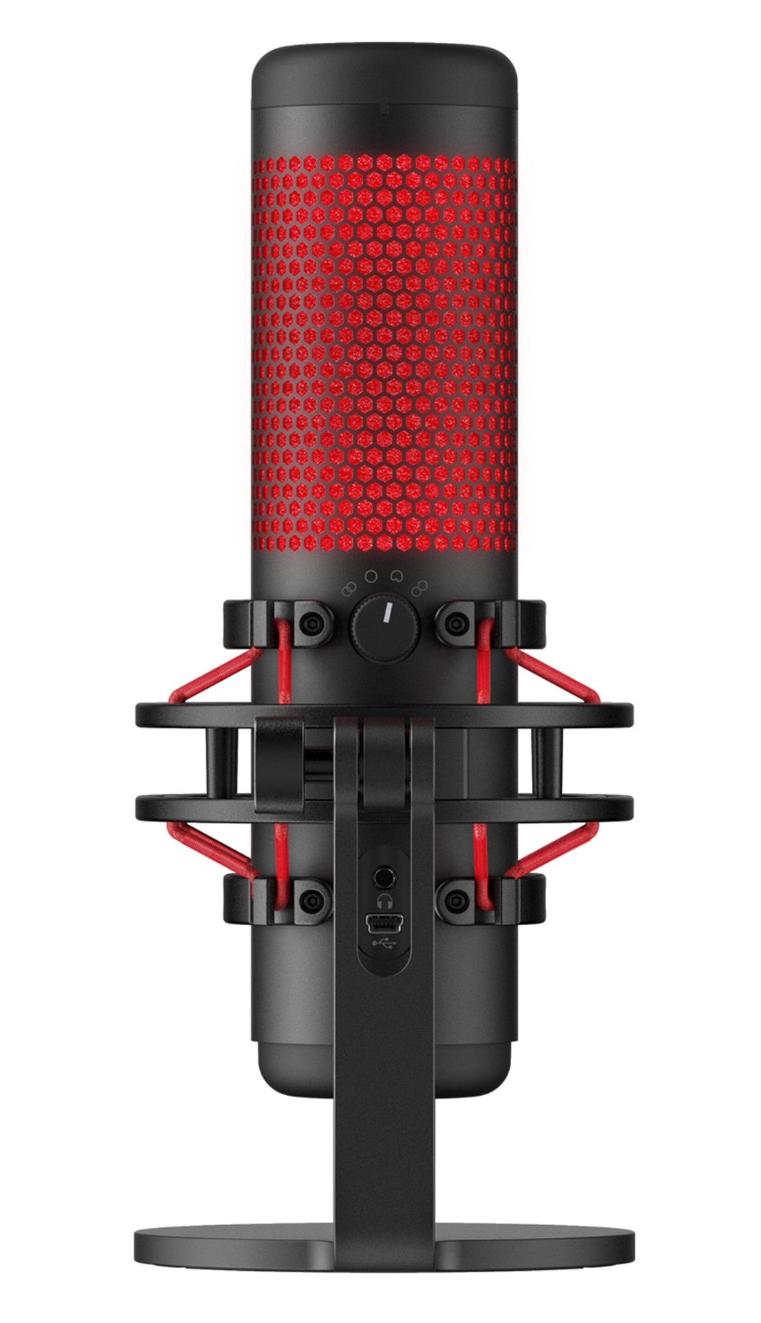 Микрофон HyperX QuadCast Standalon Microphone HX-MICQC-BK - купить по цене 65 120 тг. в интернет-магазине Forcecom.kz
