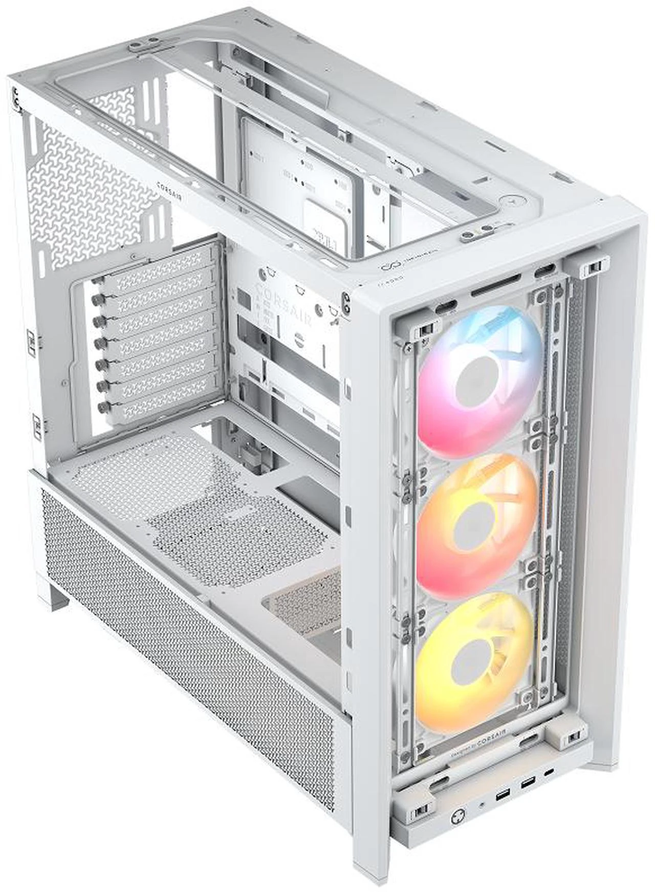 Корпус Corsair FRAME 4000D RS ARGB (CC-9011297-WW) [Midi Tower, 3 x 120 мм ARGB, белый]