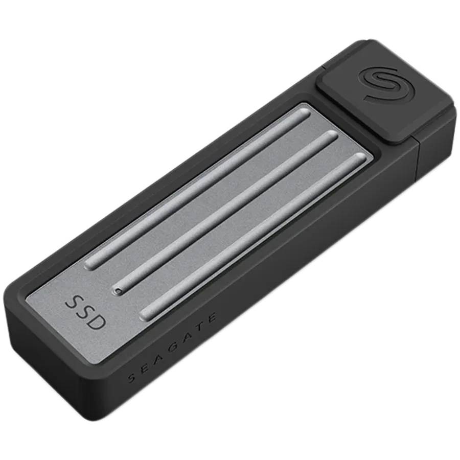 Внешний SSD-накопитель Seagate Ultra Compact (STMX2000400) [2 ТБ, 2.5", USB 3.2 Gen 2 Type C, чтение: 1000 МБ/с, запись: 1000 МБ/с]