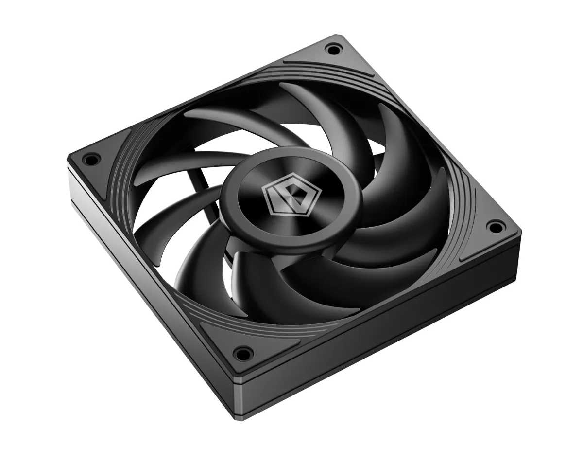 Вентилятор для корпуса ID-Cooling DF-125-K [120 мм, 2150 об/мин, 85 CFM, 32.5 dB, PWM]
