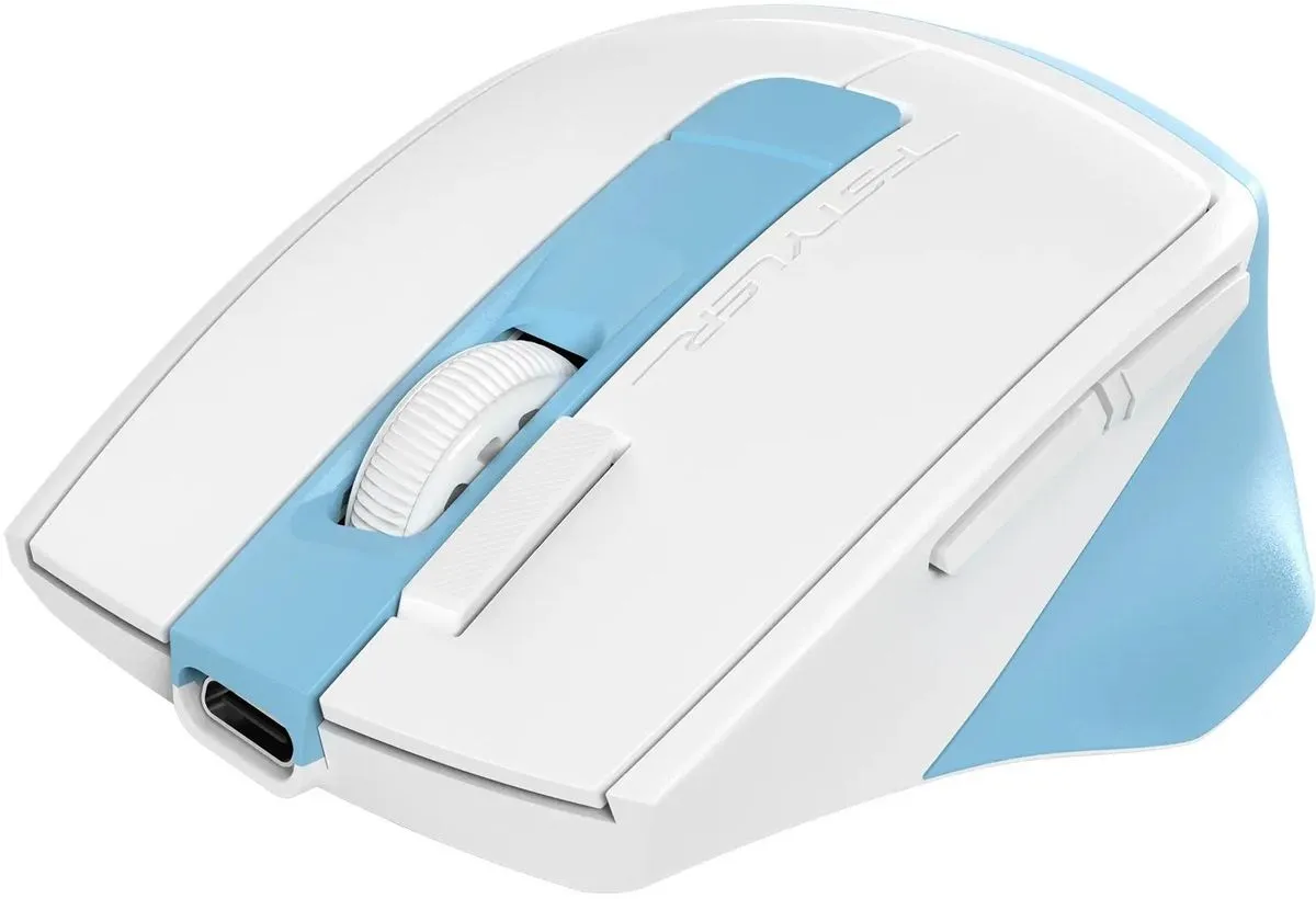 Мышь A4Tech FG45CS Air2 [беспроводная, светодиодная, 2000 DPI, 125 Гц, голубой]