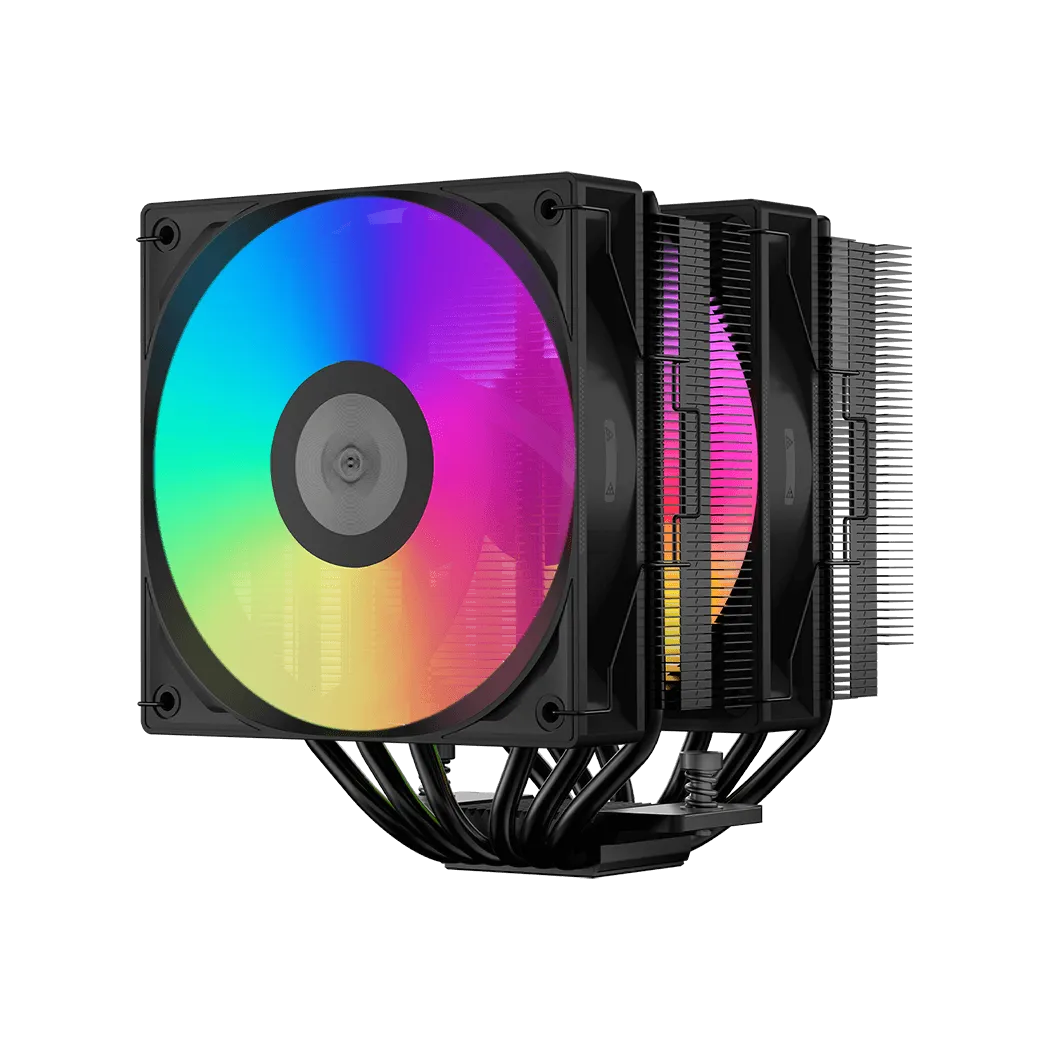 Система охлаждения PCCooler RT620 ARGB BK [120 мм, 2200 об/мин, 34.9 dBA, 4 pin]