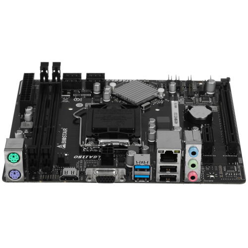 Материнская плата Biostar H81 (H81MHV3) [LGA 1151, Intel H81, 2xDDR 3, 1xPCI-E x16, Micro-ATX]