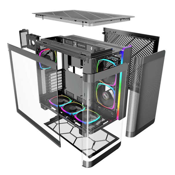 Корпус Montech KING 95 (B) [Midi Tower, Черный]