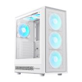 Корпус GameMax Storm 2 AW White (1115-3803R0007) [Midi Tower, 3 x 120 мм, белый]