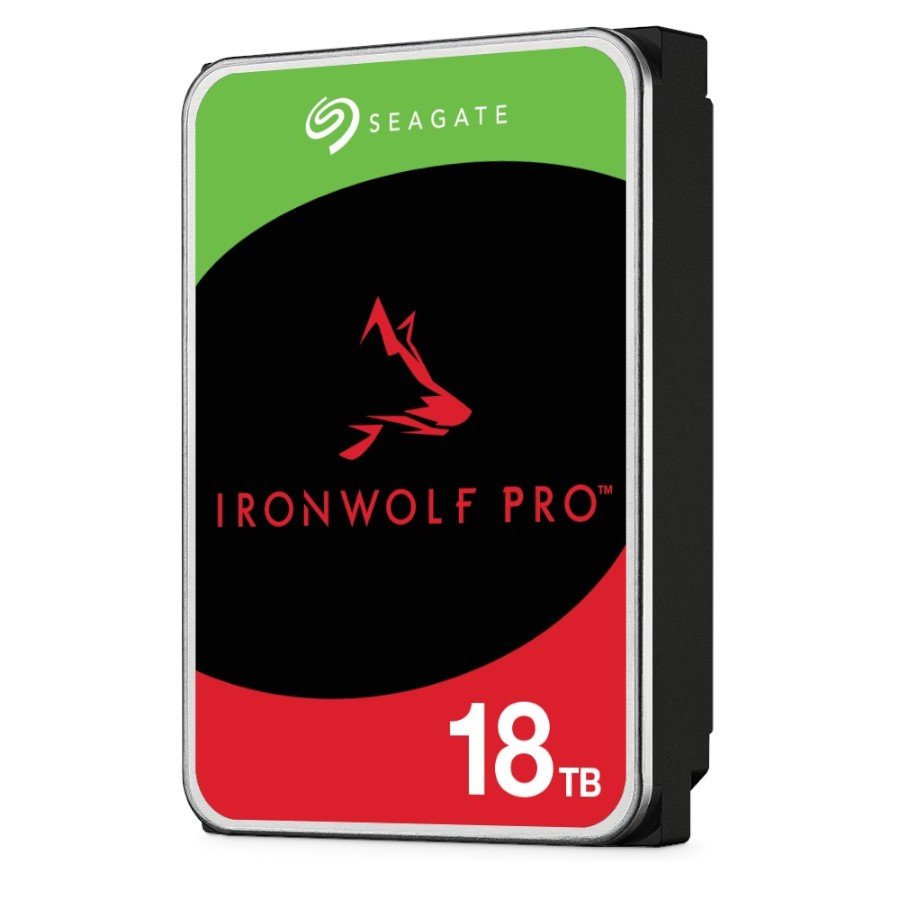 Жесткий диск Seagate Ironwolf pro NAS (ST18000NT001) [18 ТБ, 3.5", SATA III, 7200 об./мин, кэш - 256 МБ, для сетевых накопителей (NAS)]