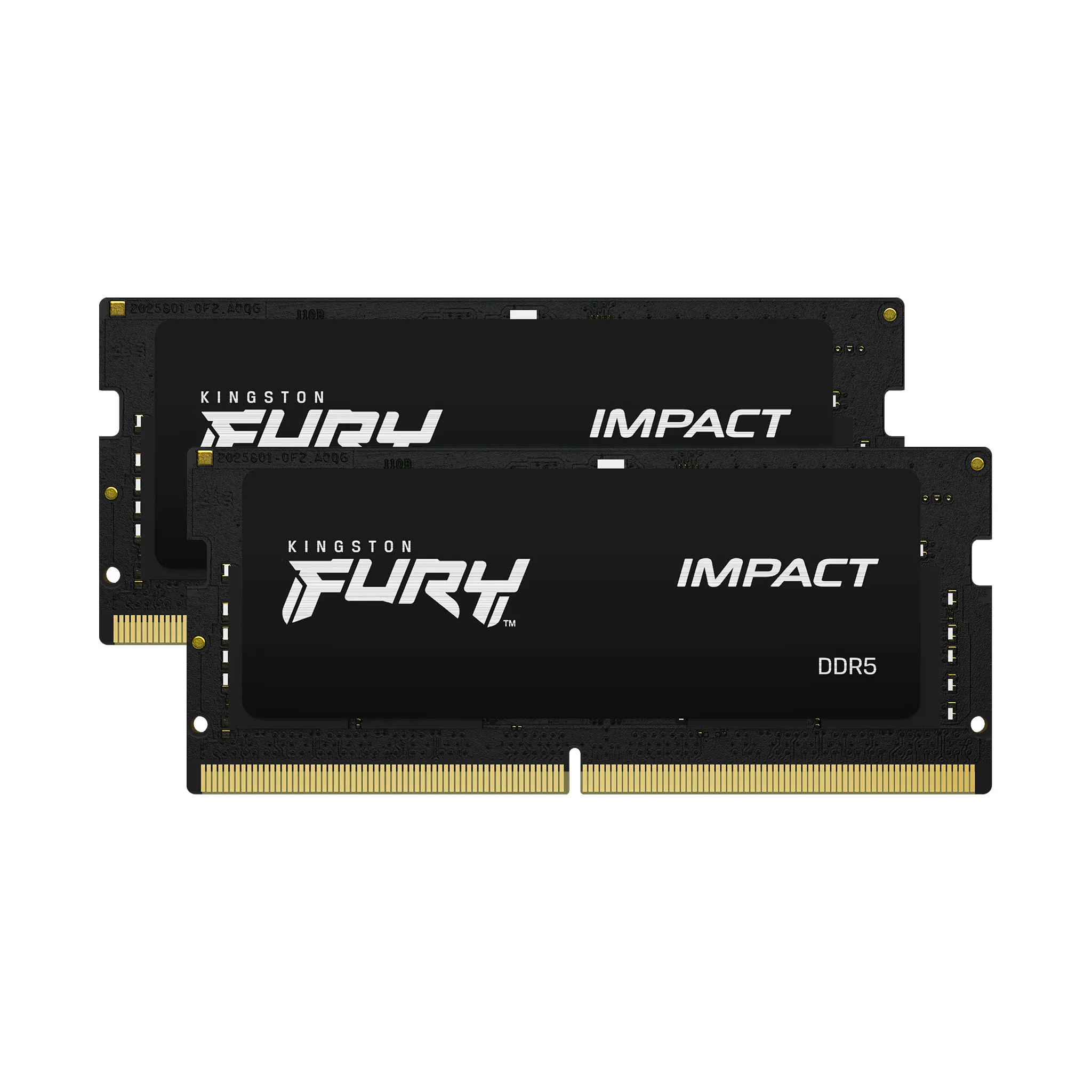 Комплект оперативной памяти для ноутбука Kingston FURY Impact (KF548S38IBK2-32) [32 ГБ, DDR 5, 4800 МГц, 1.1 В, KIT]