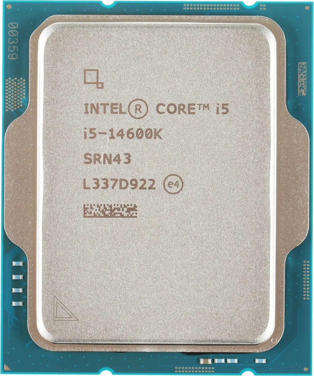 Процессор Intel Core i5-14600K BX8071514600K [LGA 1700, 14 x 3500 МГц, TDP 181 Вт, BOX]