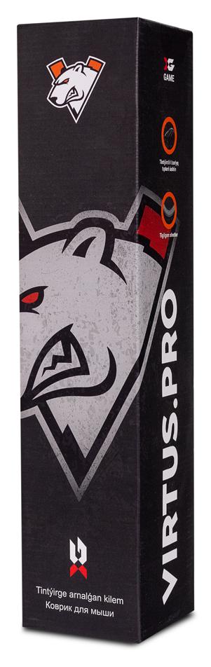 Коврик для компьютерной мыши X-game Virtus Pro, черный+многоцветный